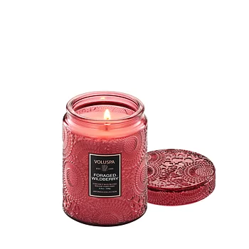 Foraged Wildberry Mini Glass Jar - Japonica 