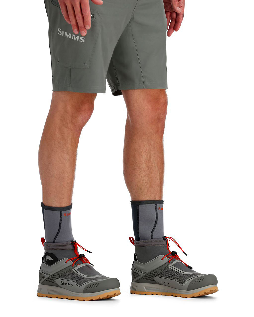 Simms Neoprene Wading Socks - Steel - 4