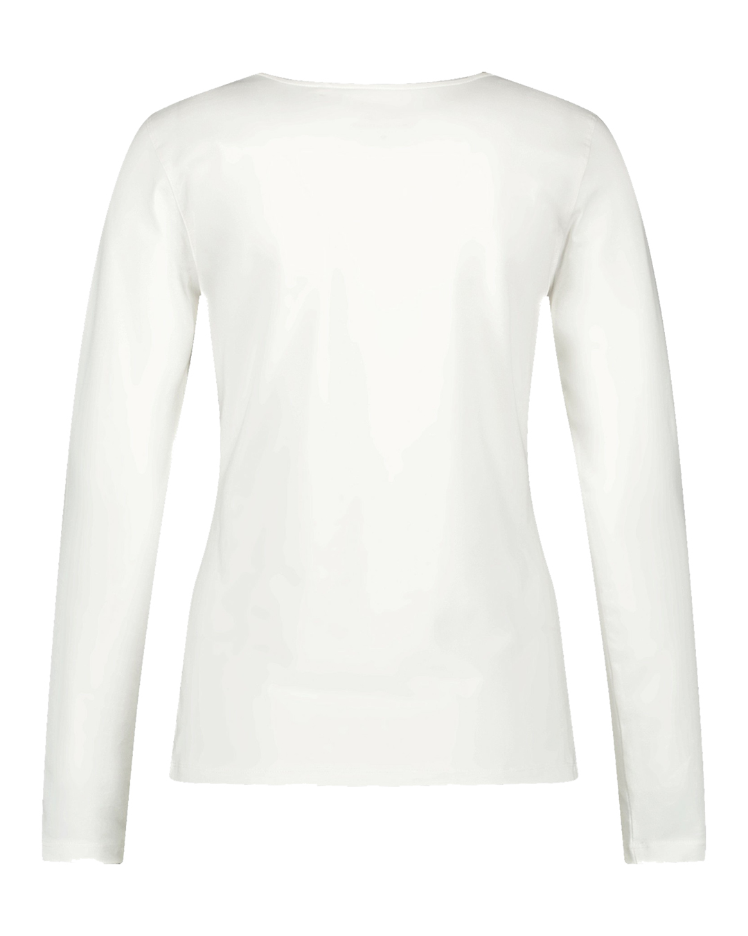 Bastopp rundringad lång ärm offwhite - 4