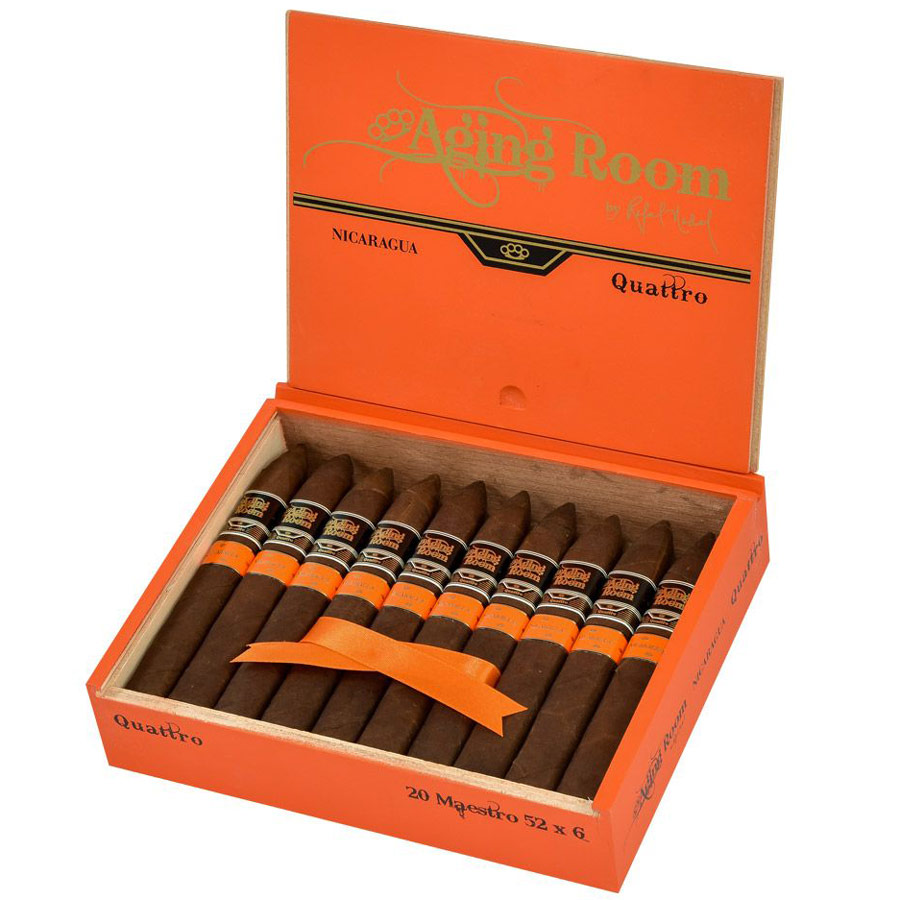 Aging Room Quattro Nicaragua Maestro Torpedo