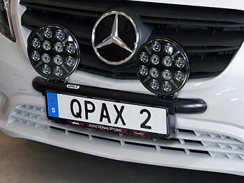 Q-LIGHT II Mercedes Vito/Tourer 24- frontbar for up to 3pcs auxiliary lights 