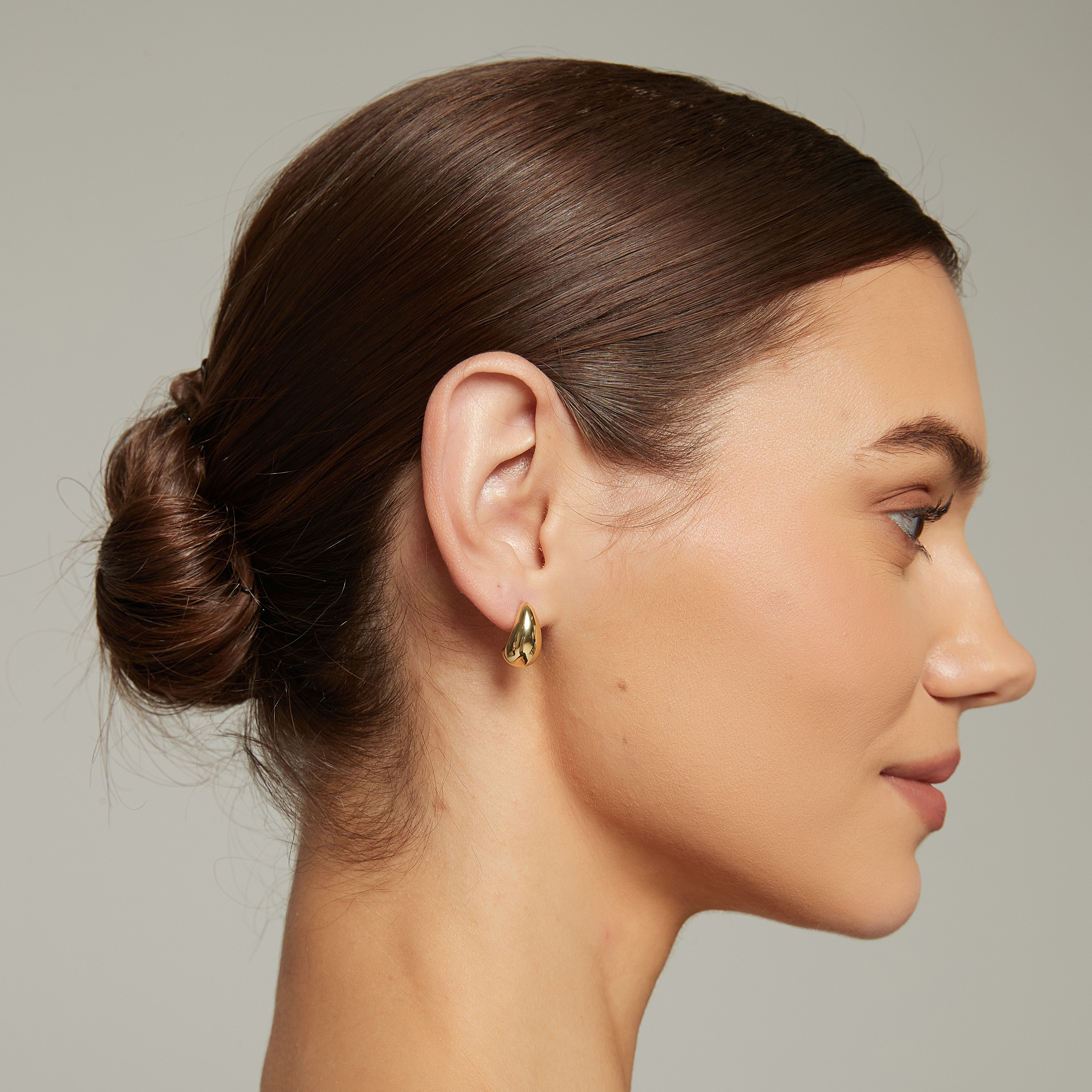 Corinne small earring gold - 3