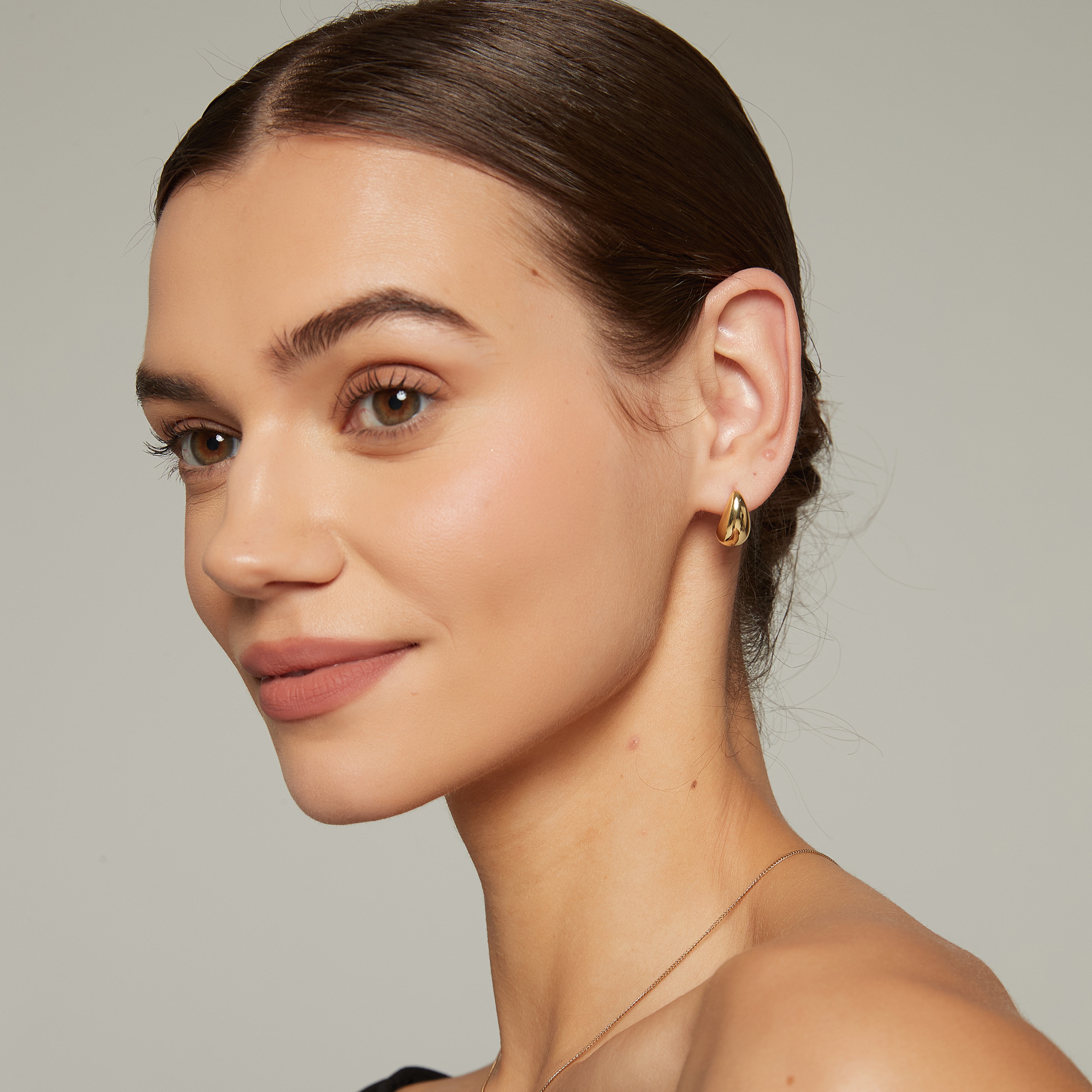 Corinne small earring gold - 2