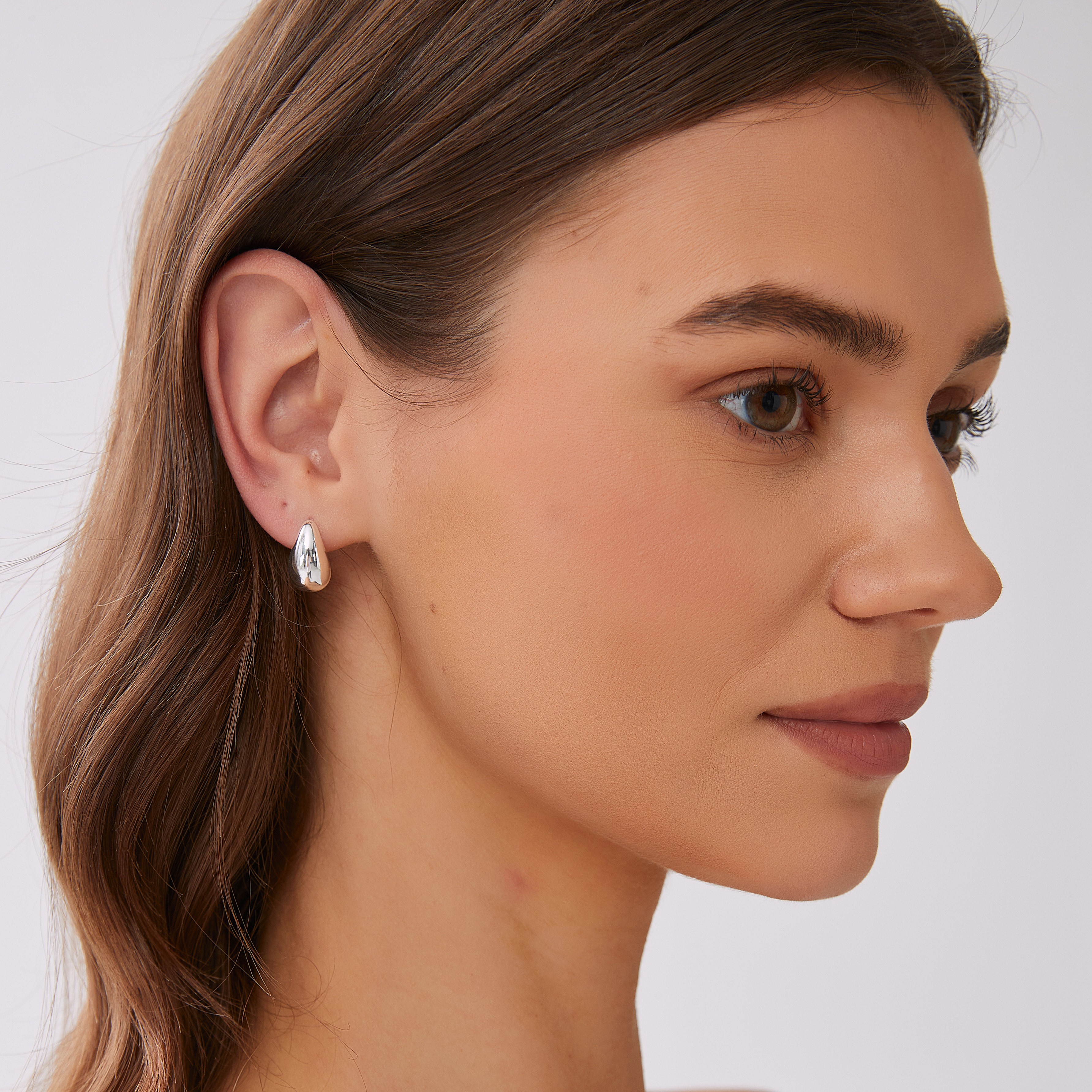 Corinne small earring silver - 2