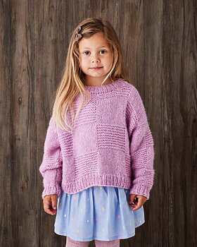 Rutig tröja till barn  - Alice 8962132 PDF