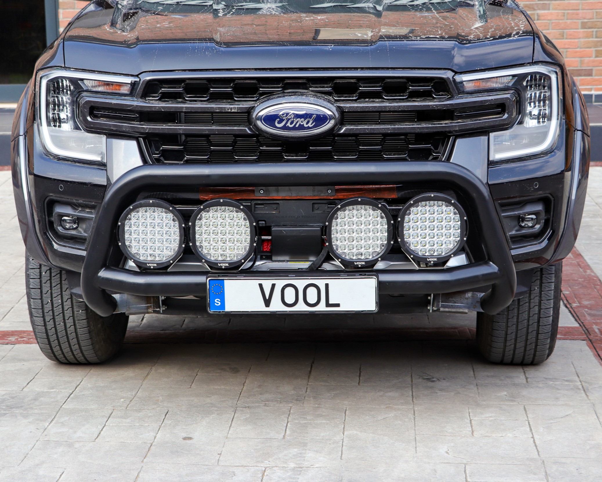 STOR QUADRO 76MM frontbåge - Ford Ranger 2023- - 2