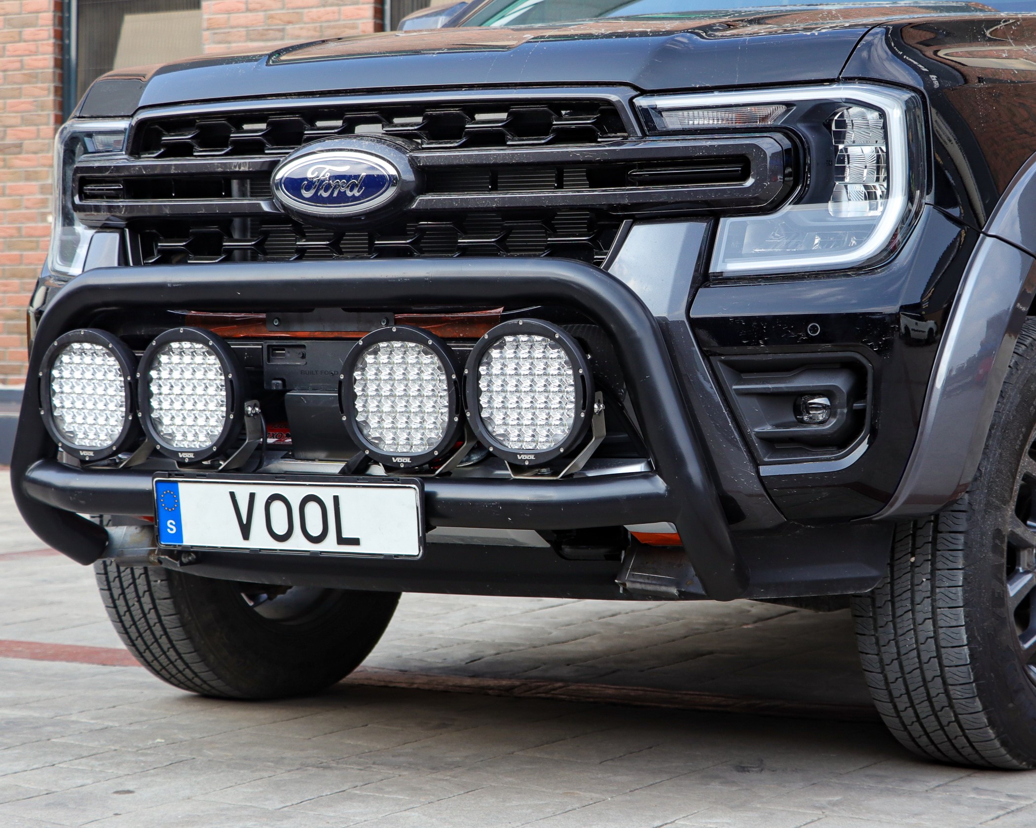 STOR QUADRO 76MM frontbåge - Ford Ranger 2023- - 3