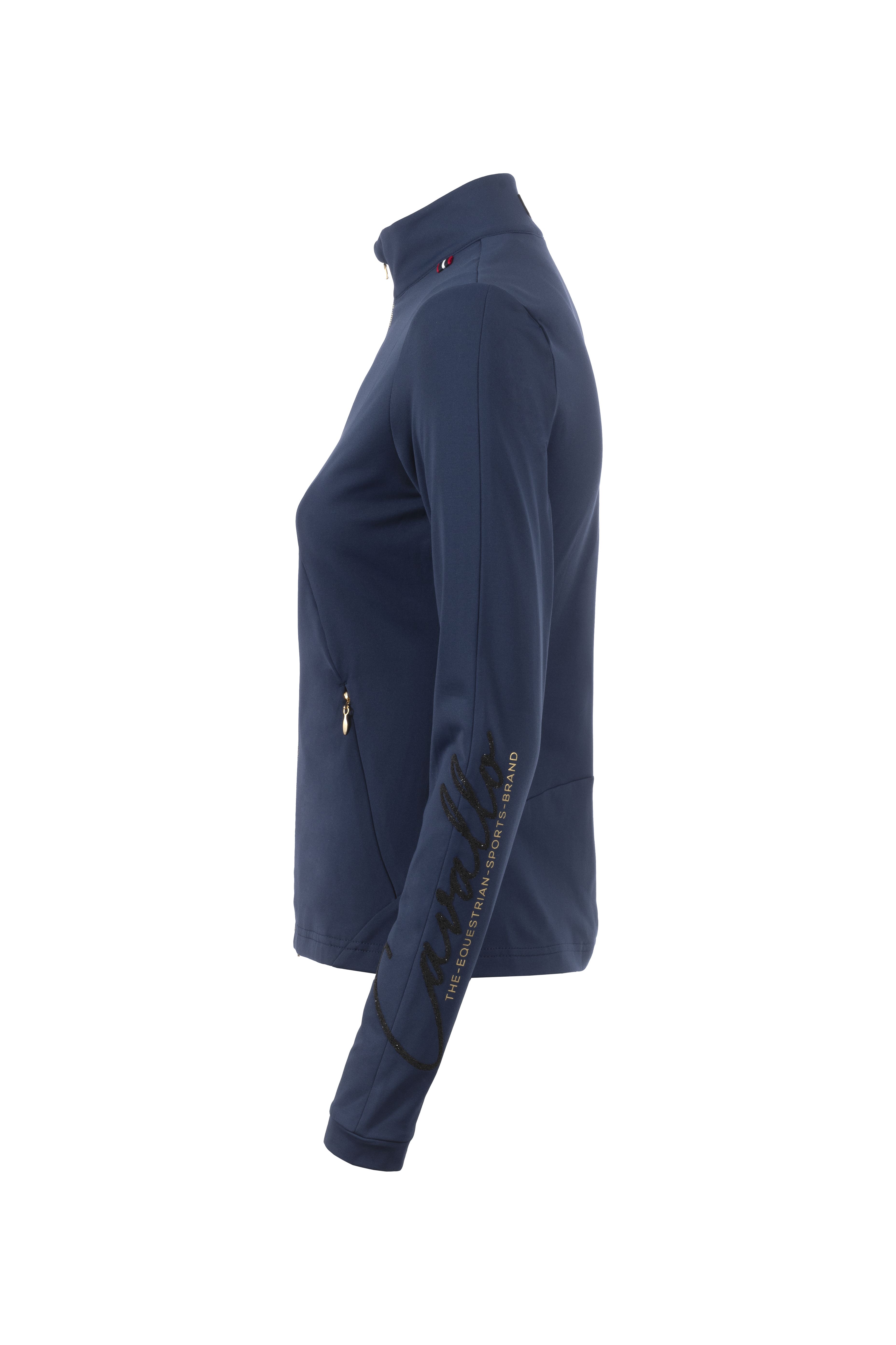 CAVALMADDIE Stand-Up Collar Jacket - Nightblue - Cozy 