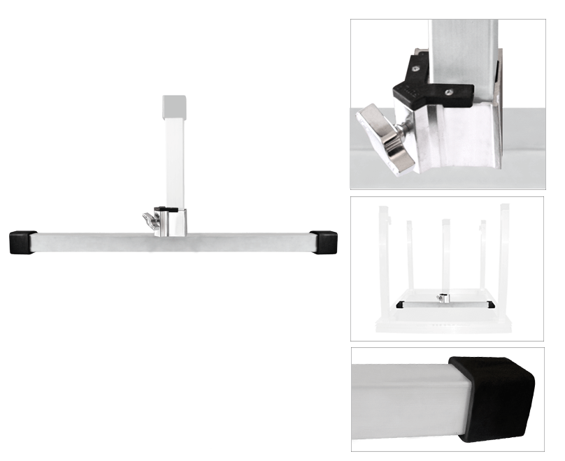 Aluminiumadapter / fästa ett femte ben - 2