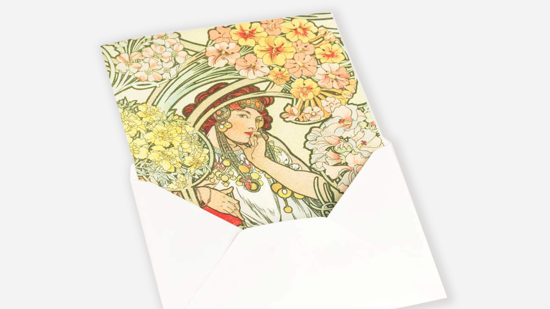Alphonse Mucha, A5 Writing Paper&Notepad - 4
