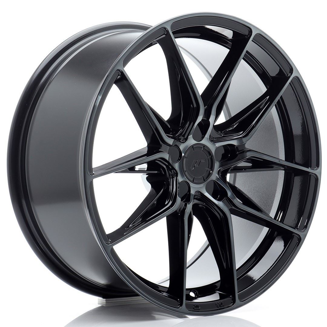 JR Wheels JR44 18x8 ET20-42 Oborrad Black Machined w/Tinted Face