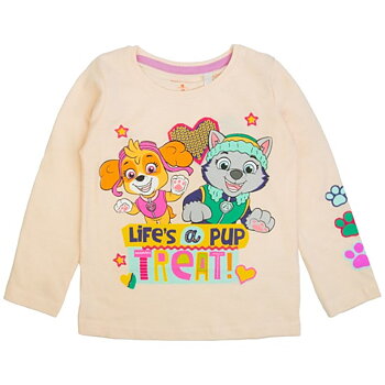 Paw Patrol T-shirt med Långärmad  Vanilla Skye