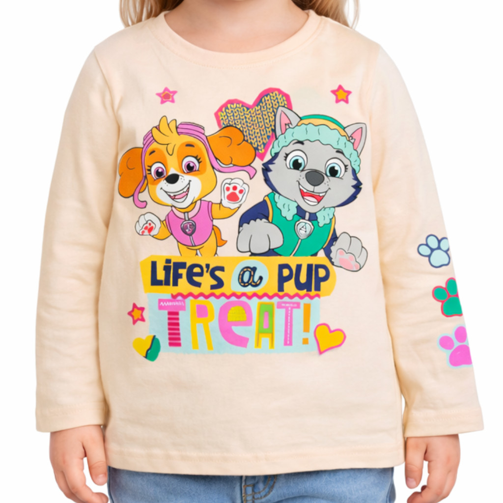 Paw Patrol T-shirt med Långärmad  Vanilla Skye - 2