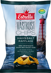 Estrella Västkust Havssalt 180g 10st
