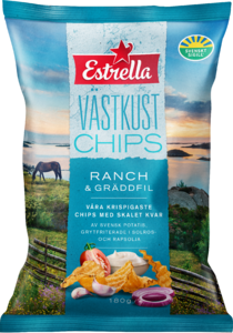 Estrella Västkust Ranch & Gräddfil 180g 10st