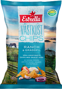 Estrella Västkust Ranch & Gräddfil 180g 10st