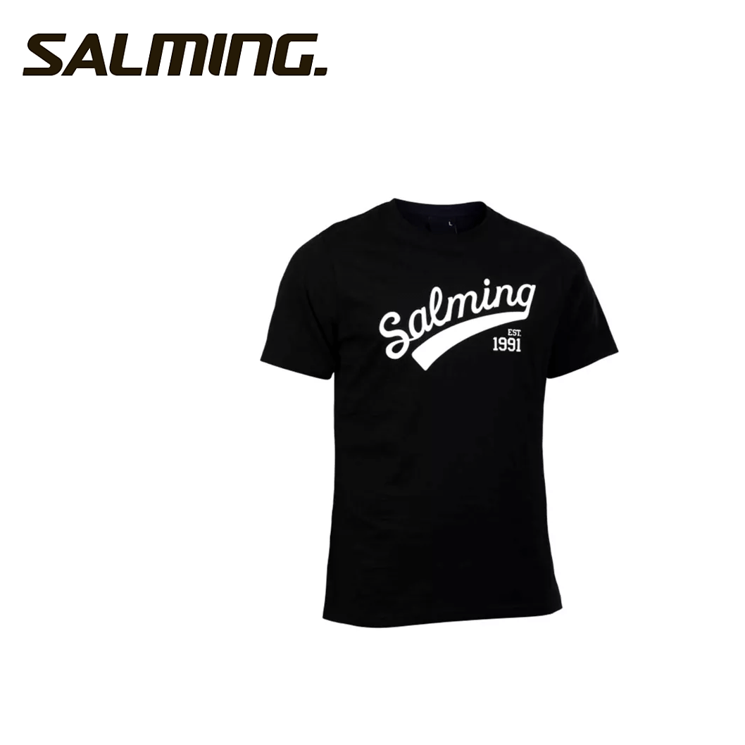 T-paita Salming Junior Musta