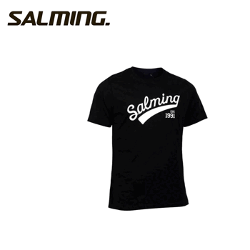 T-paita Salming Junior Musta