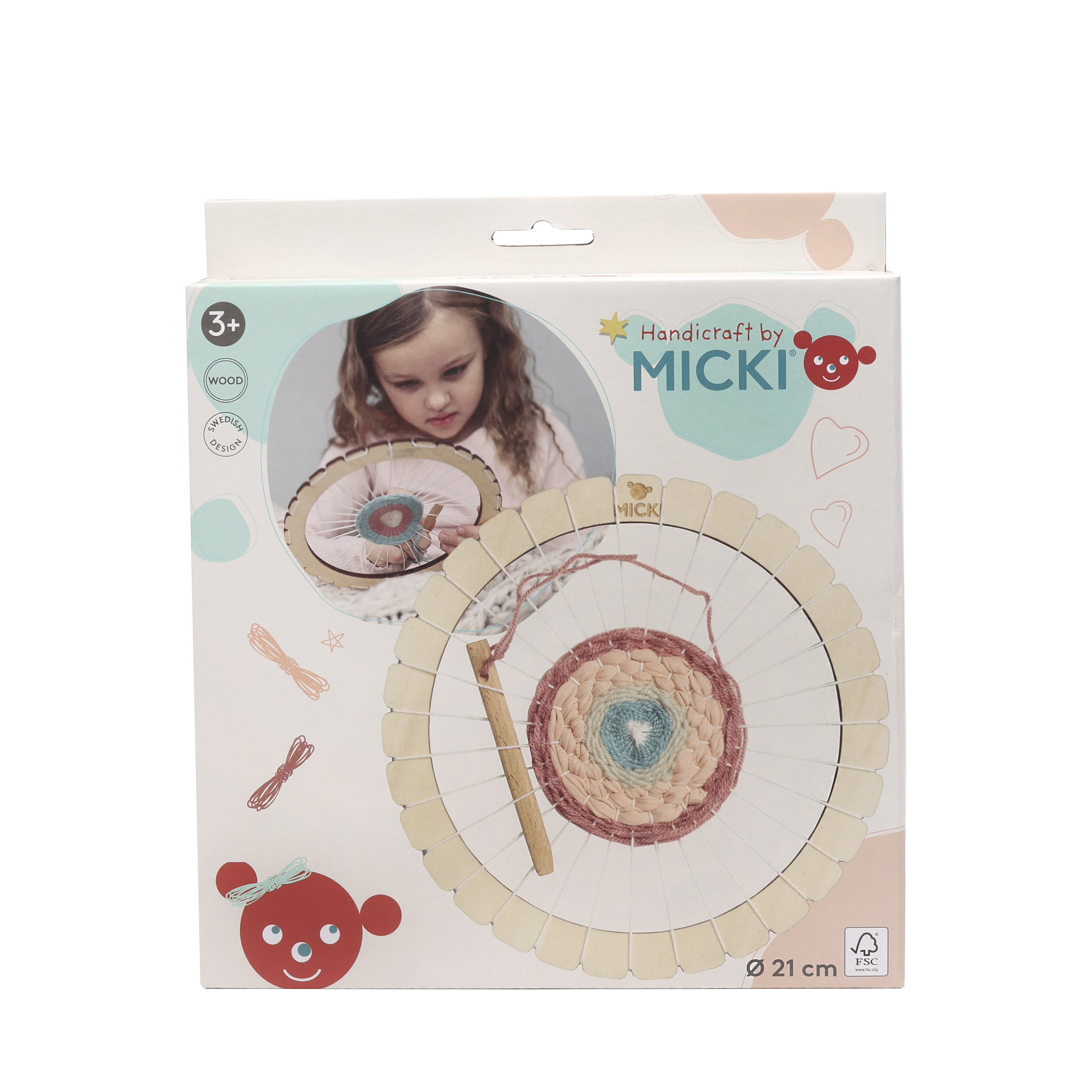  MICKI VÄVRAM RUND 21 cm diameter - 5