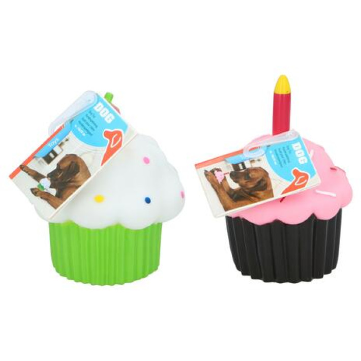 Hund leksak cupcake