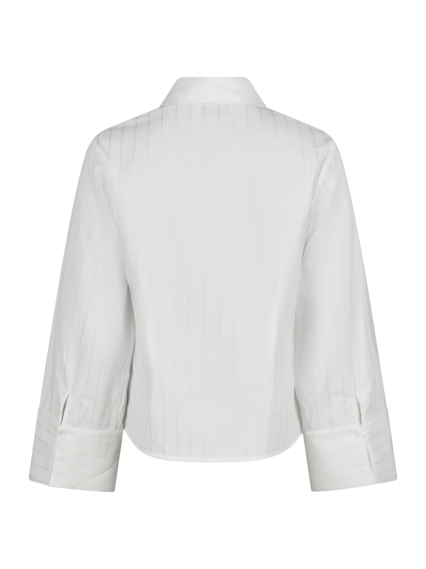 Neo Noir  - Rosa Solid Shirt White - 4