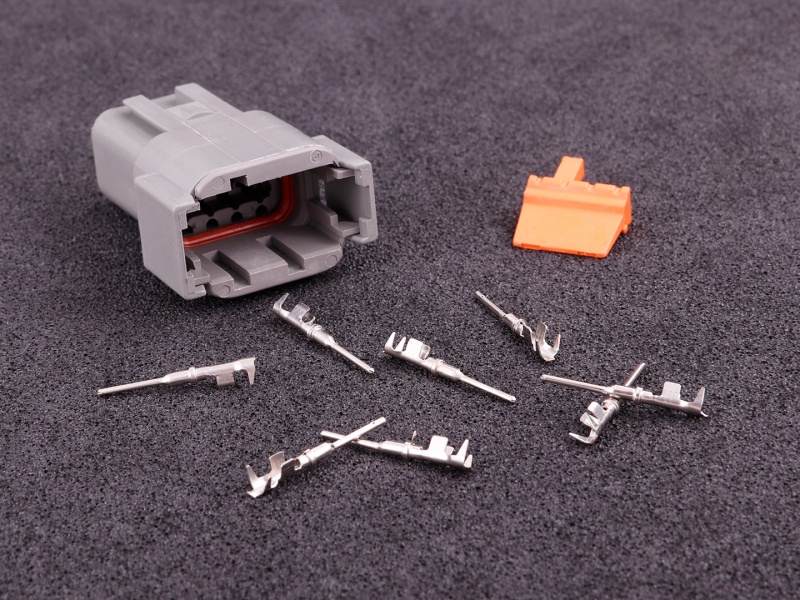 8-pin socket connector DTM series - 2
