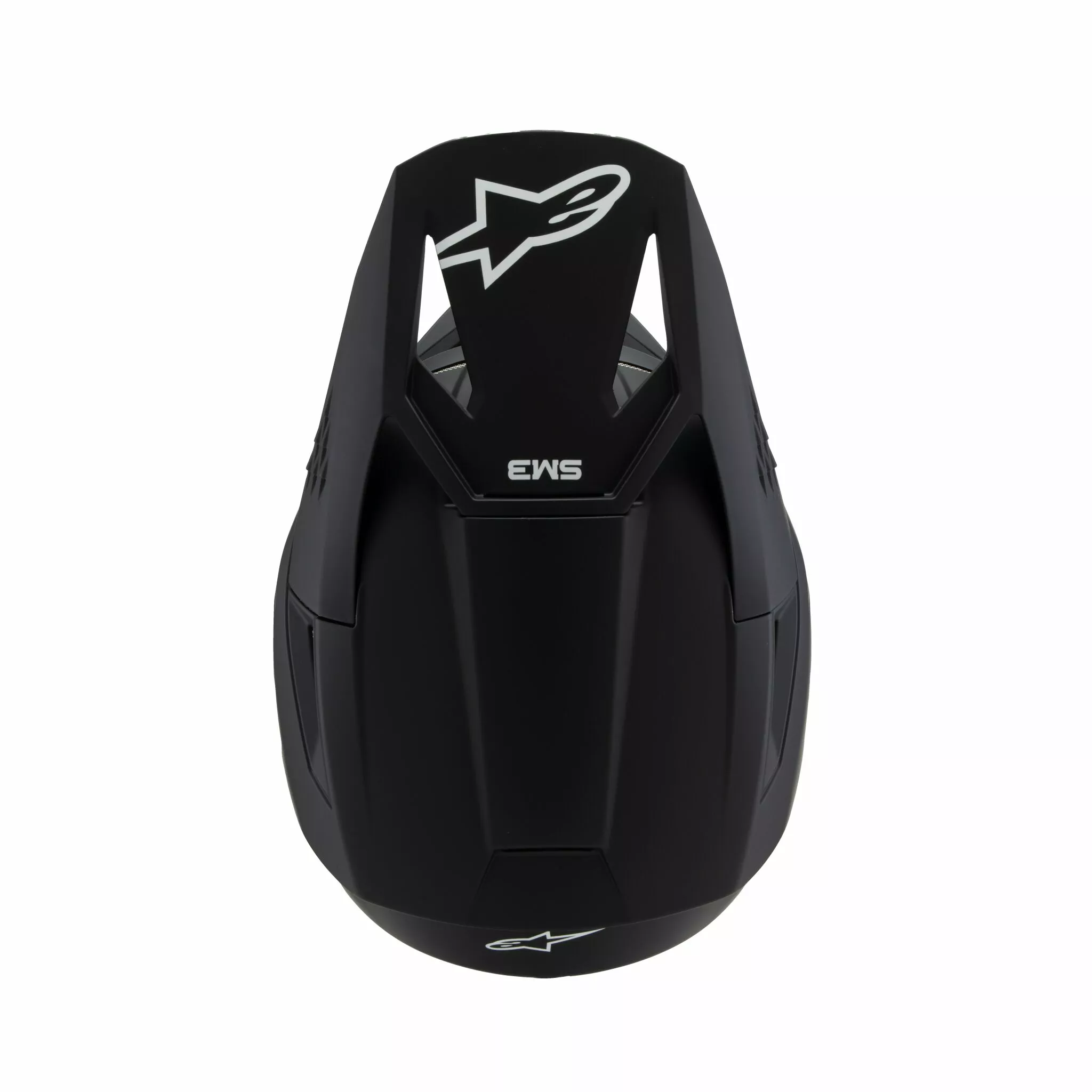 Alpinestars Youth S-M3 Solid Crosshjälm Svart - 7