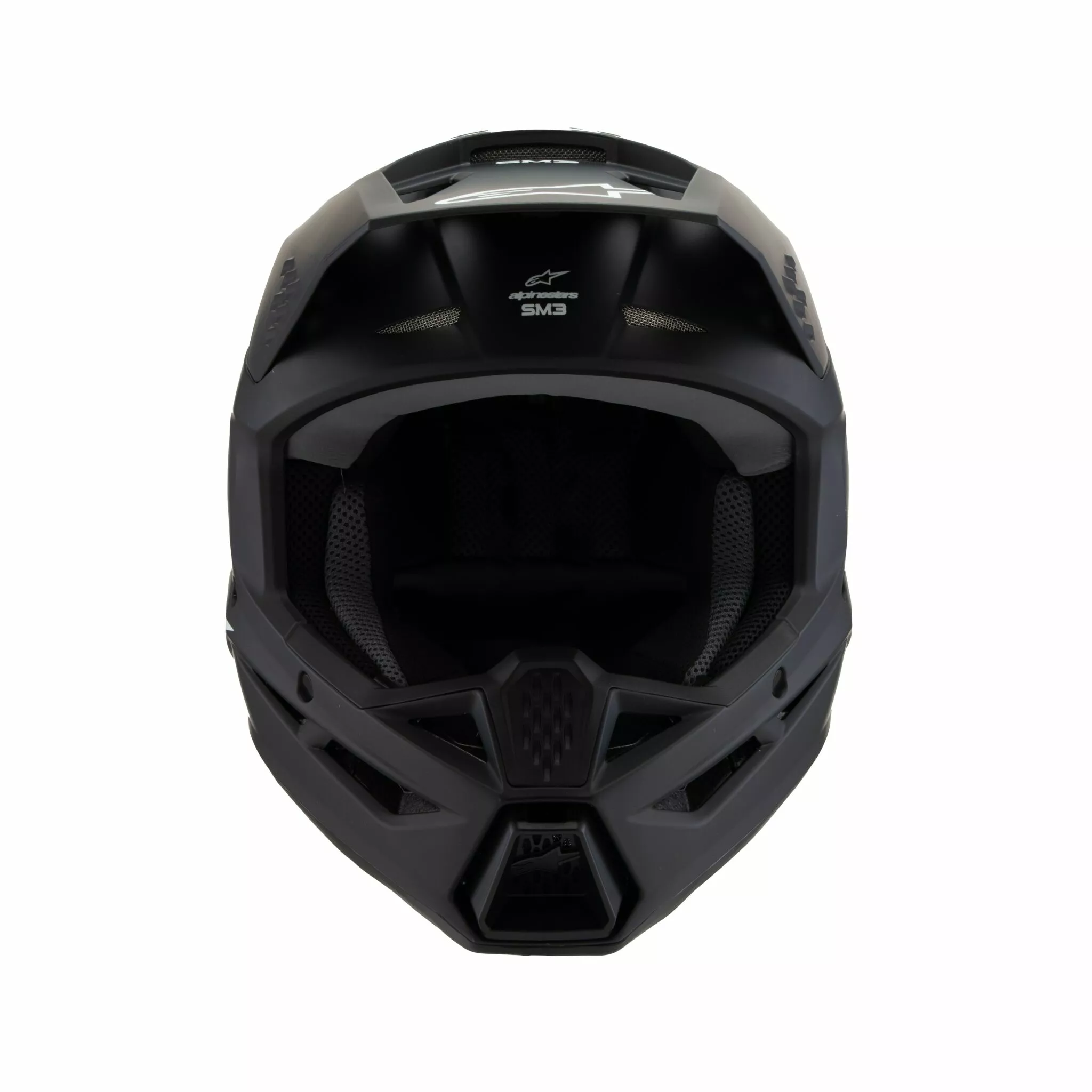 Alpinestars Youth S-M3 Solid Crosshjälm Svart - 6