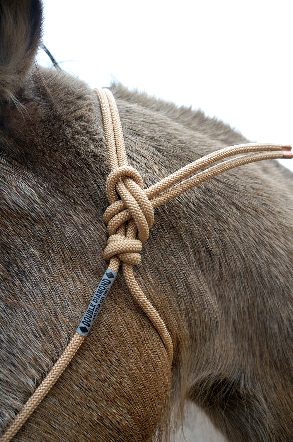 Ropehalter Double Diamond #100, beige - 5