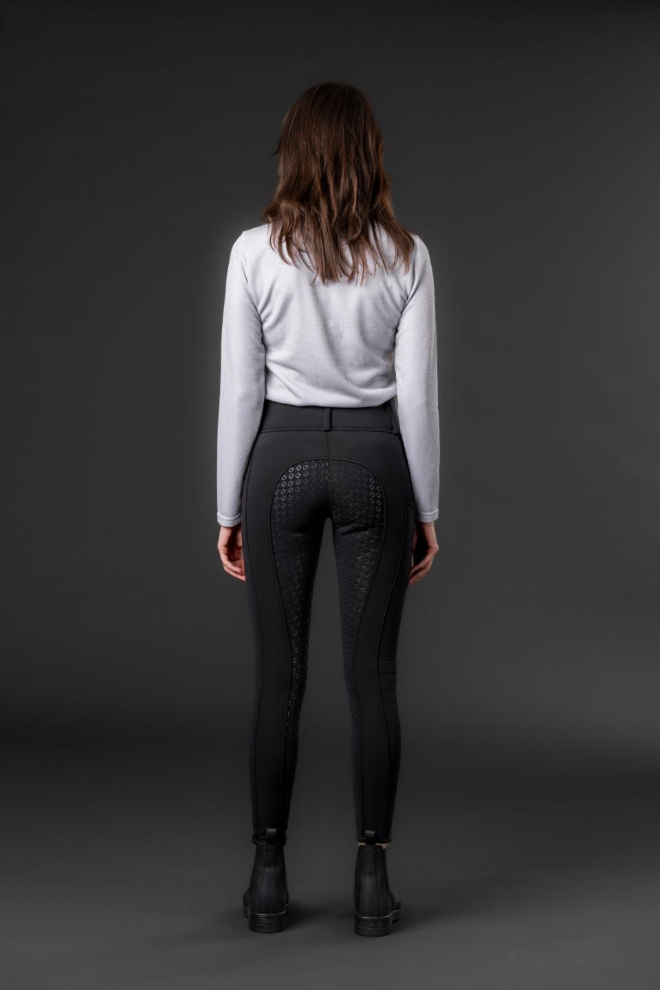 Equipage Selena tykke vinter tights ridebukse fullgrip DAME - 2