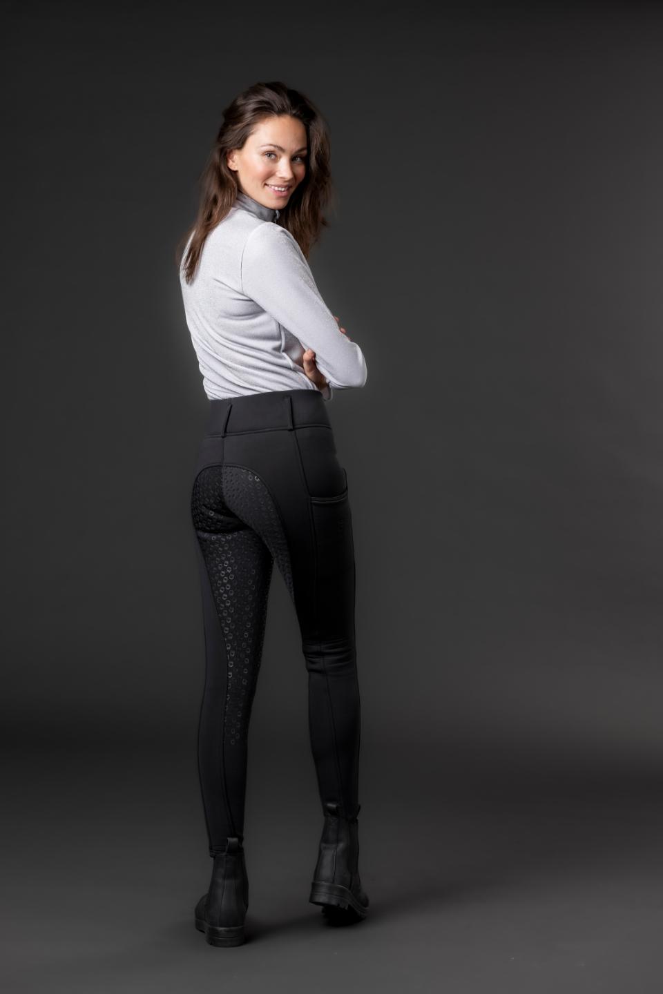 Equipage Selena tykke vinter tights ridebukse fullgrip DAME