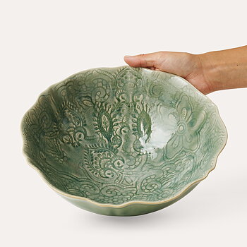 STHÅL Stor skål Antique
