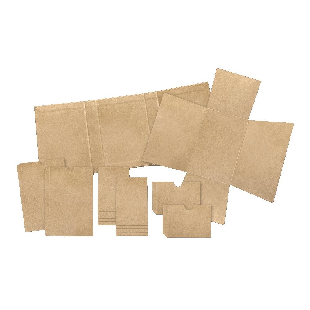  Graphic45 - Staples Interactive Folio Album - Kraft - 2