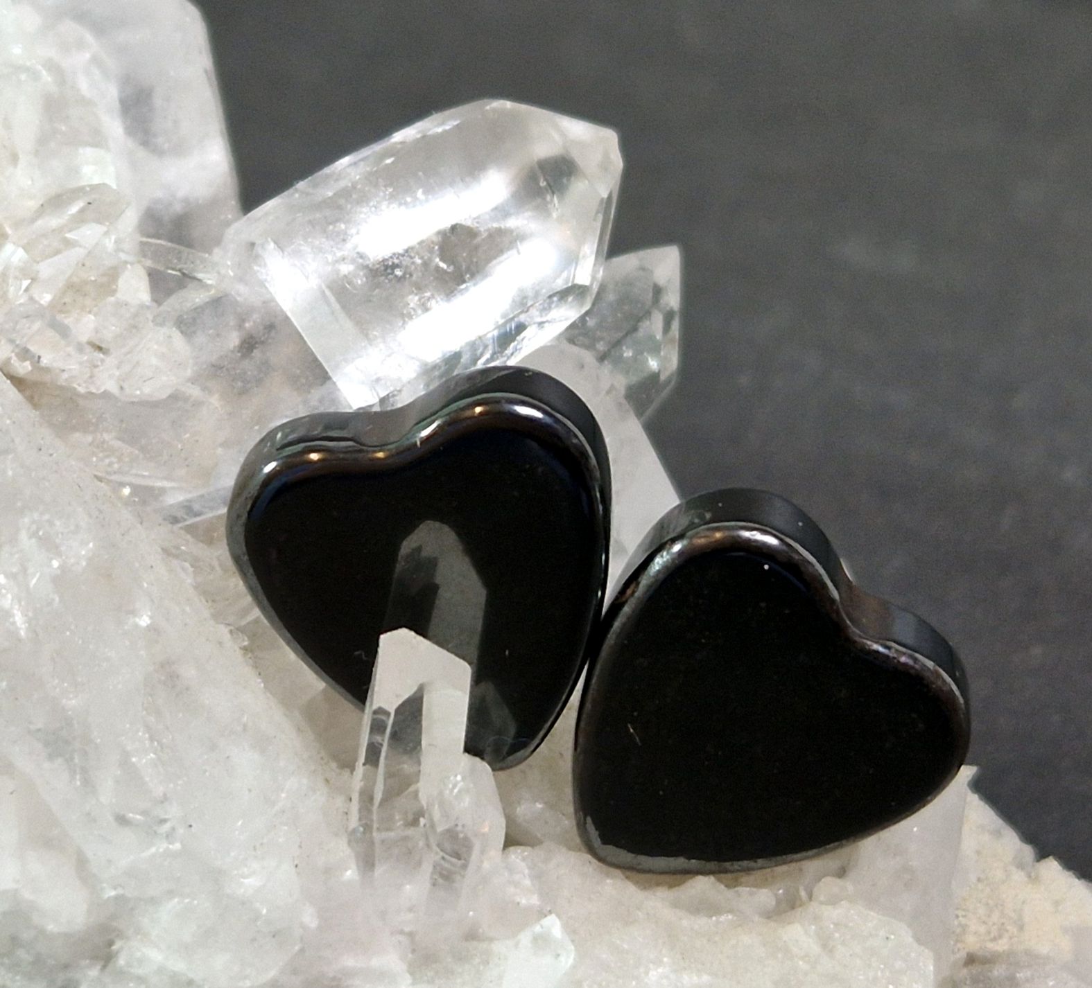 Magnetisk Hematit - Hjärta  - 2