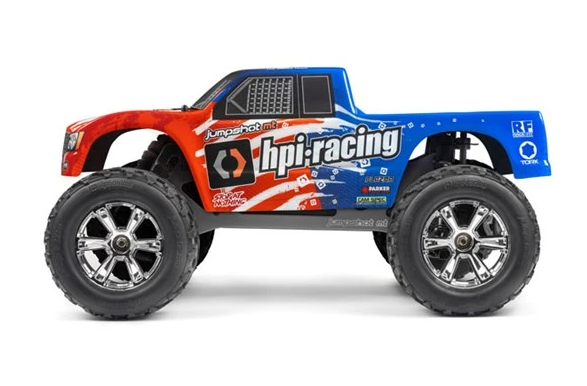 HPI HP120080 Jumpshot MT V2 - Red/Blue - 3