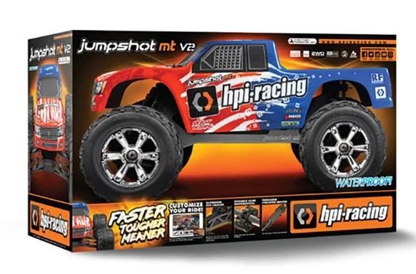 HPI HP120080 Jumpshot MT V2 - Red/Blue - 2