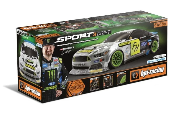 HPI HP120094 Sport 3 Drift VGJR Fun Haver Ford Mustang V2 - 4