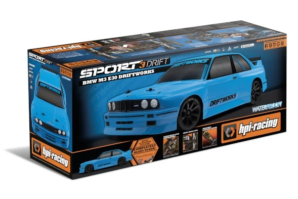 HPI HP160422 Sport 3 Drift BMW E30 Driftworks - 5