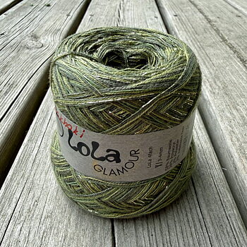 LoLa Solo, Glitter Khaki/Oliv  (50 gr)