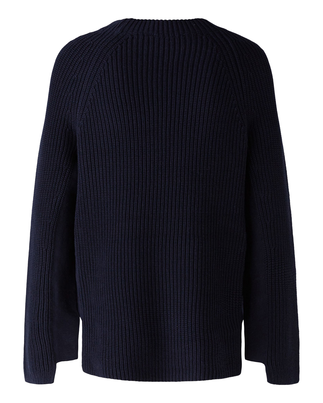 Jumper dragkedja i sidan marinblå - 7