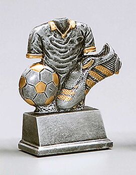 Fotboll/Tröja/Sko Statyett 110 mm