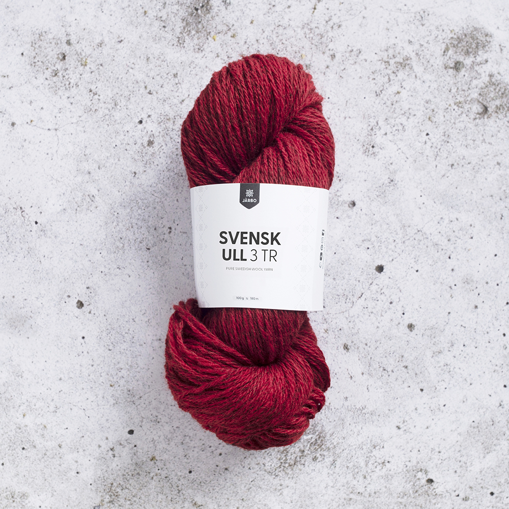 Swedish Wool 3 Strand | järbo 59011 Falu Red