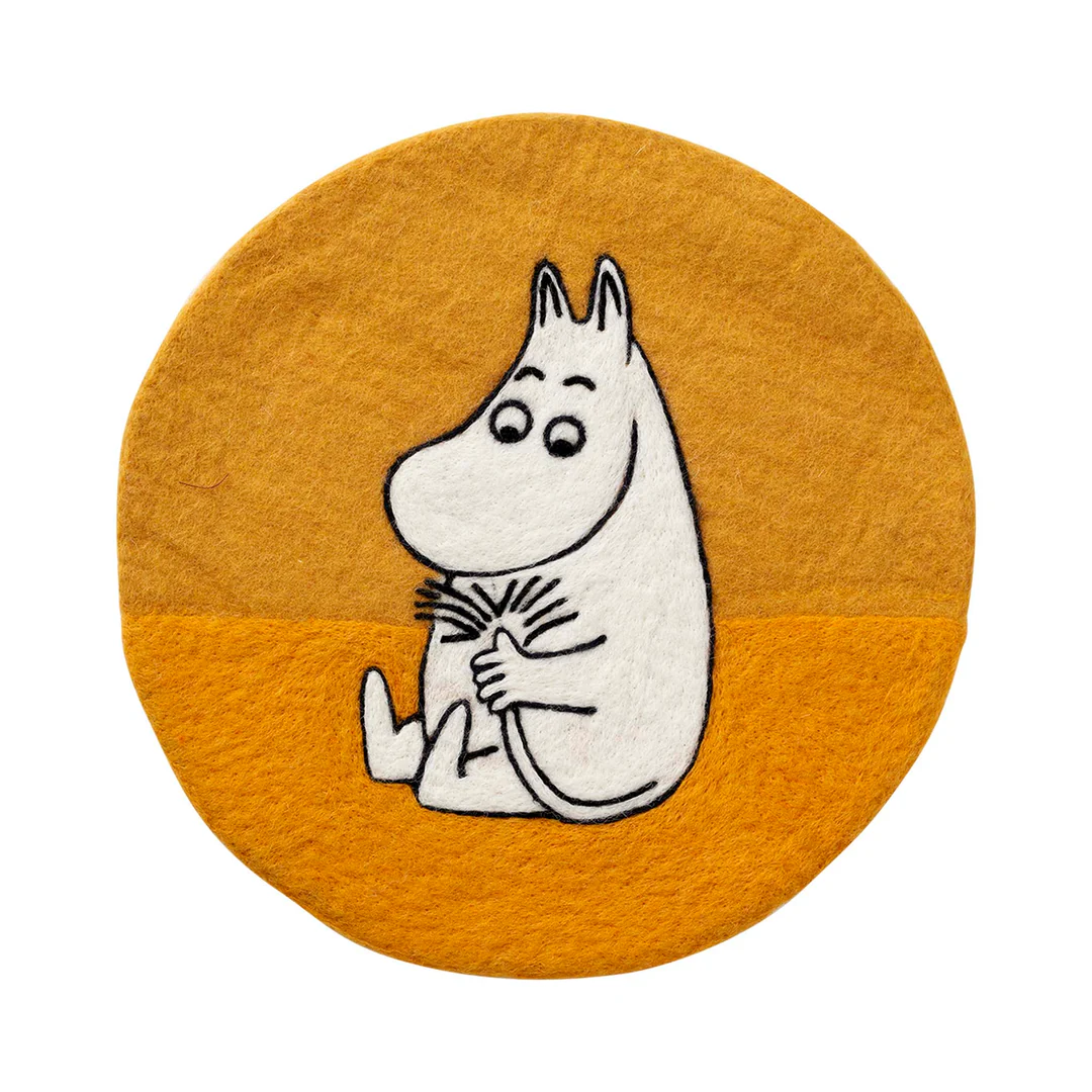 Mumin Sittunderlag gul - Klippan Yllefabrik
