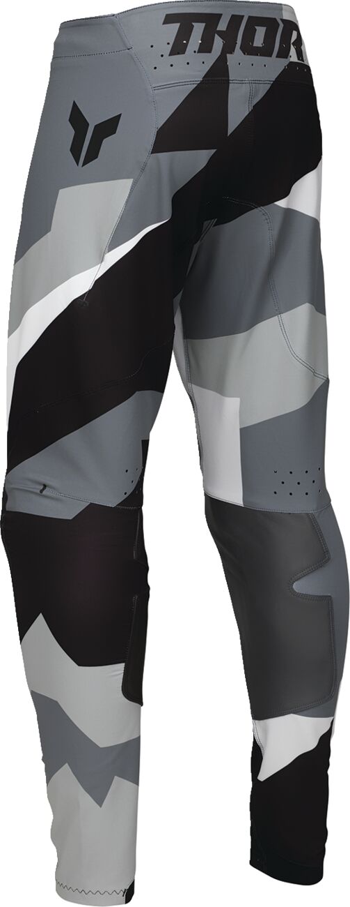 THOR SPORTMODE Brave Crossihousut Musta/ Harmaa/ Valkoinen - 2