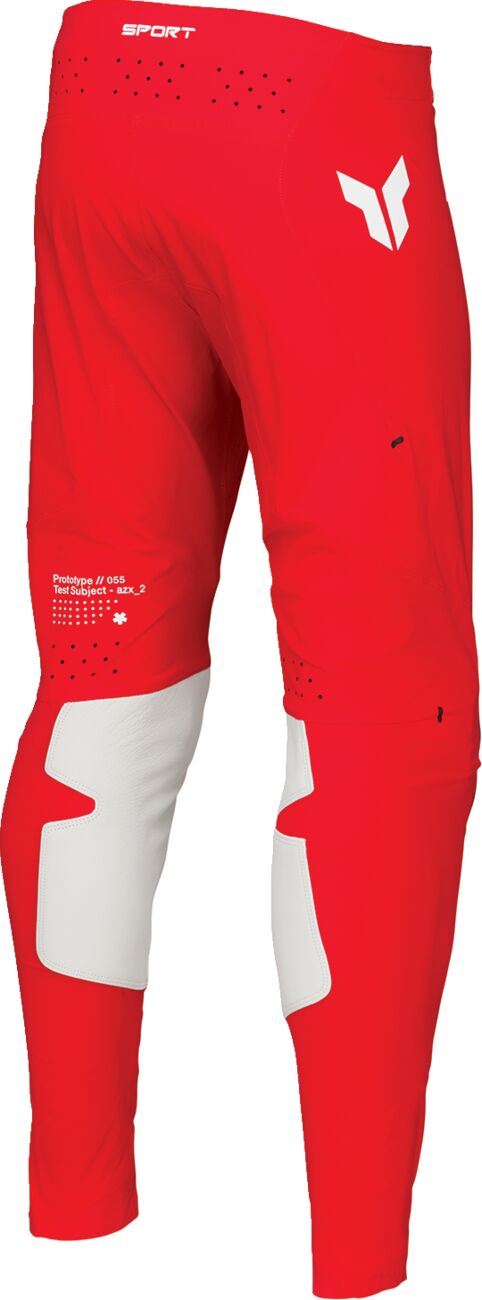 THOR SPORTMODE Riot Crossbyxor Svart/ Röd/ Vit - 4
