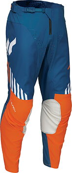 THOR LAUNCHMODE Zone MX Pants Blue/ Orange/ White