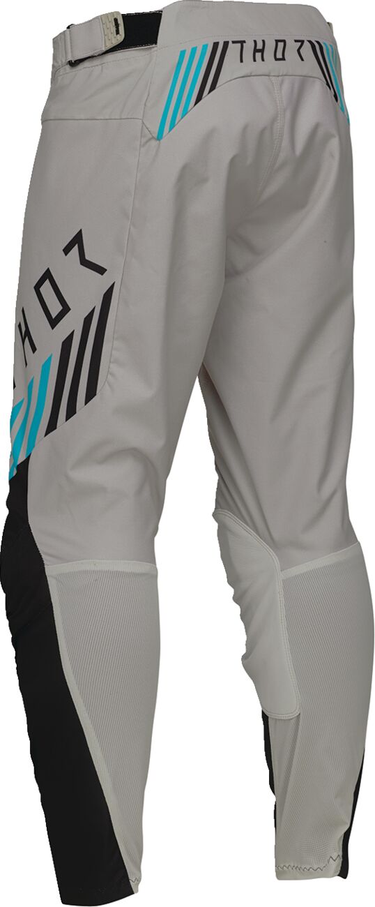 THOR LAUNCHMODE Zone MX Pants Black/ Light Grey/ Sand/ Turquoise - 2