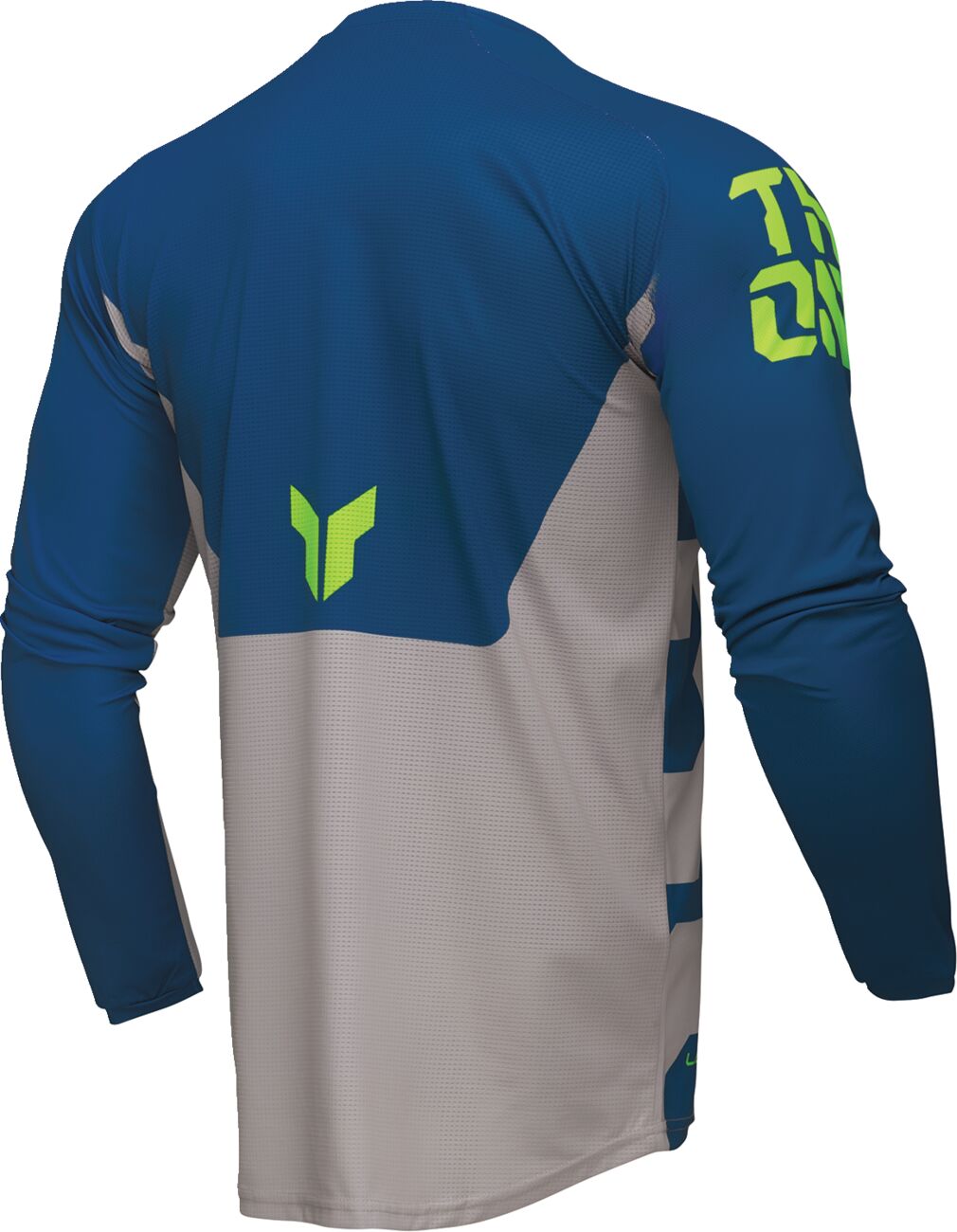 THOR LAUNCHMODE Forge Crosstrui Blauw/ Hi-Vis Geel/ Grijs - 4