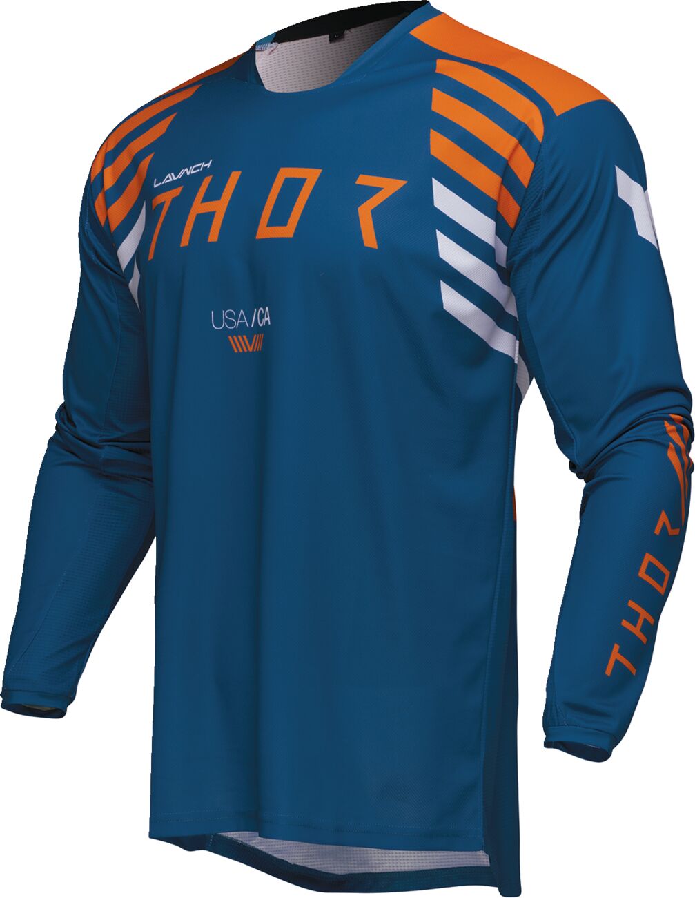 THOR LAUNCHMODE Zone Crosstrøye Blå/ Oransje/ Hvit