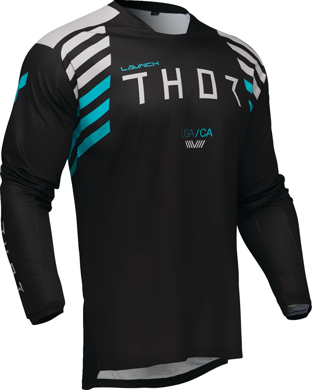 THOR LAUNCHMODE Zone Crosstrøye Svart/ Grå/ Brun/ Turkis - 3